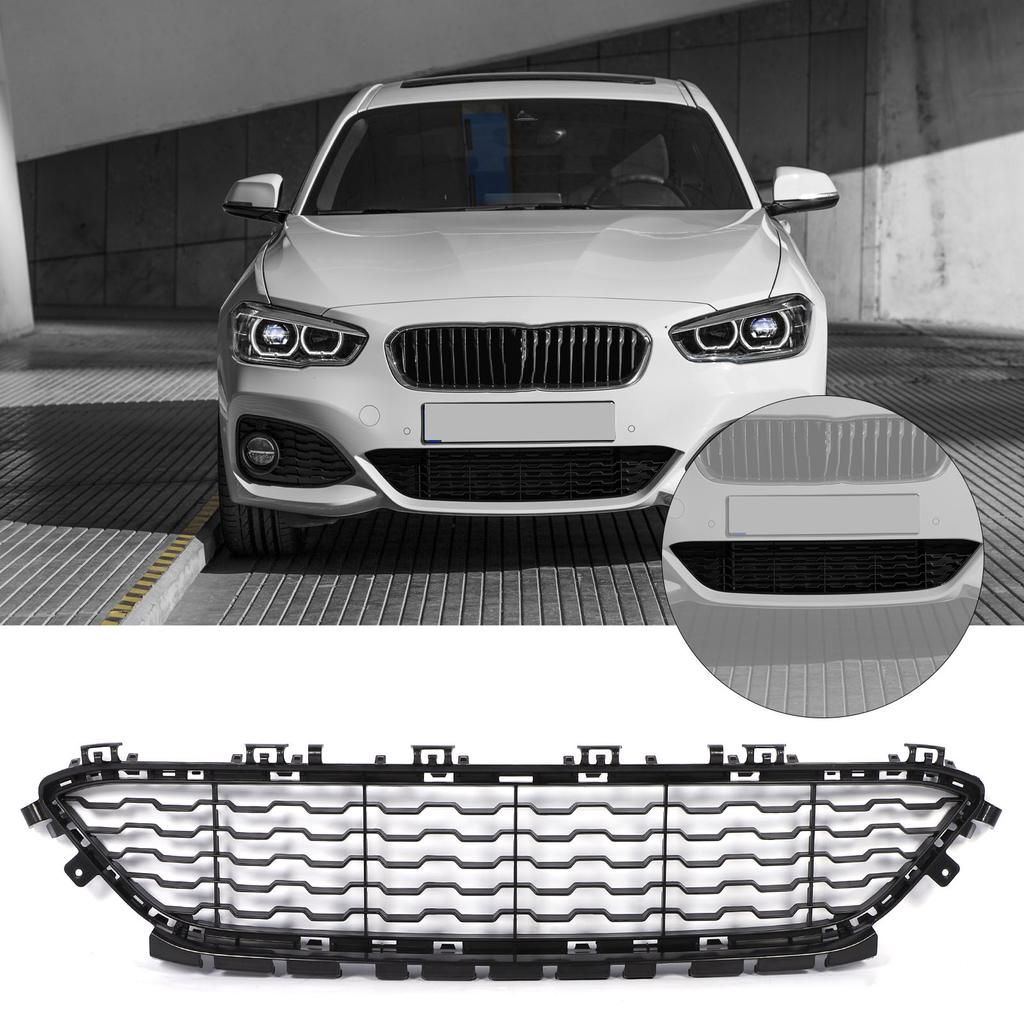 Front Bumper Grille 51118060284 Car Bumper Center Lower Grill for 1 Series F20 F21 LCI M Sports 2015