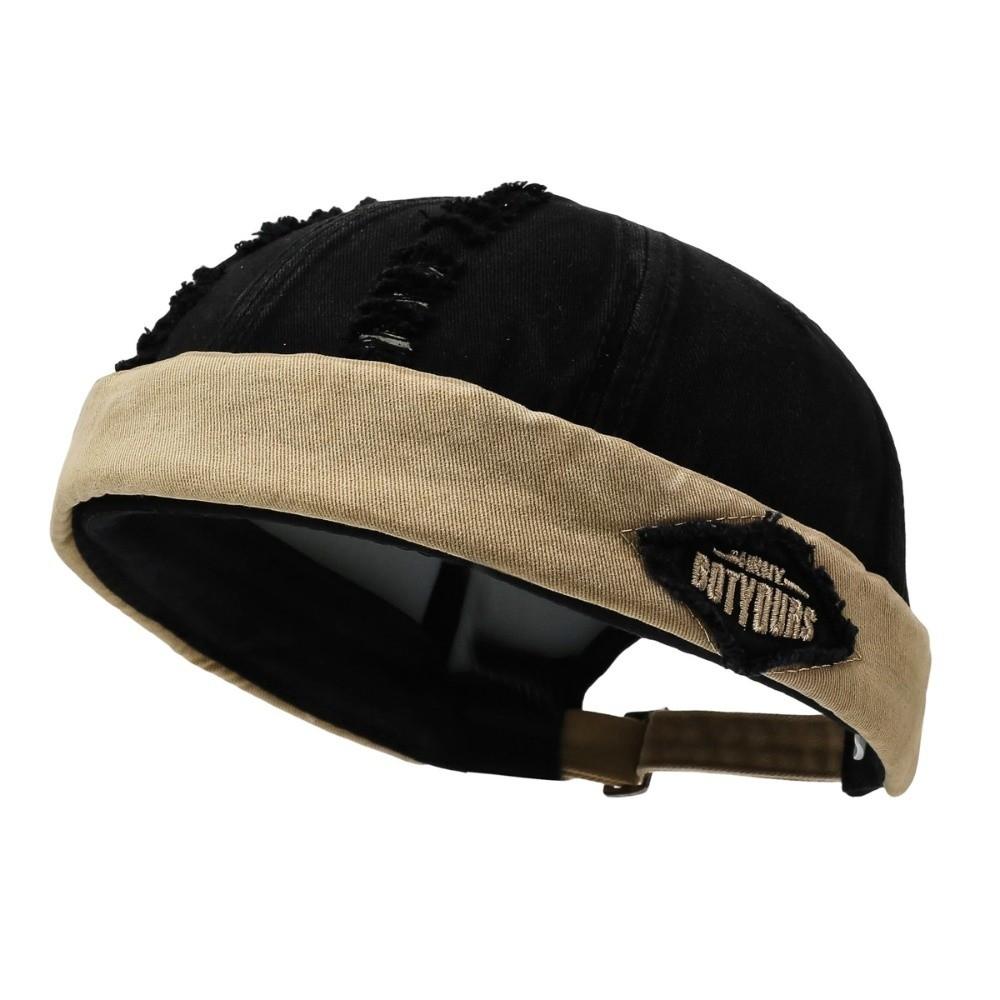 Streetwear Brimless Skullies Cap Lightweight Skullcap Fashion Melon Skin Hat Outdoor