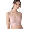 Triumph Cotton Blend Sloggi G028 with Light Size M Women's Half-Top Cups, Wireless, Pink, (M019)