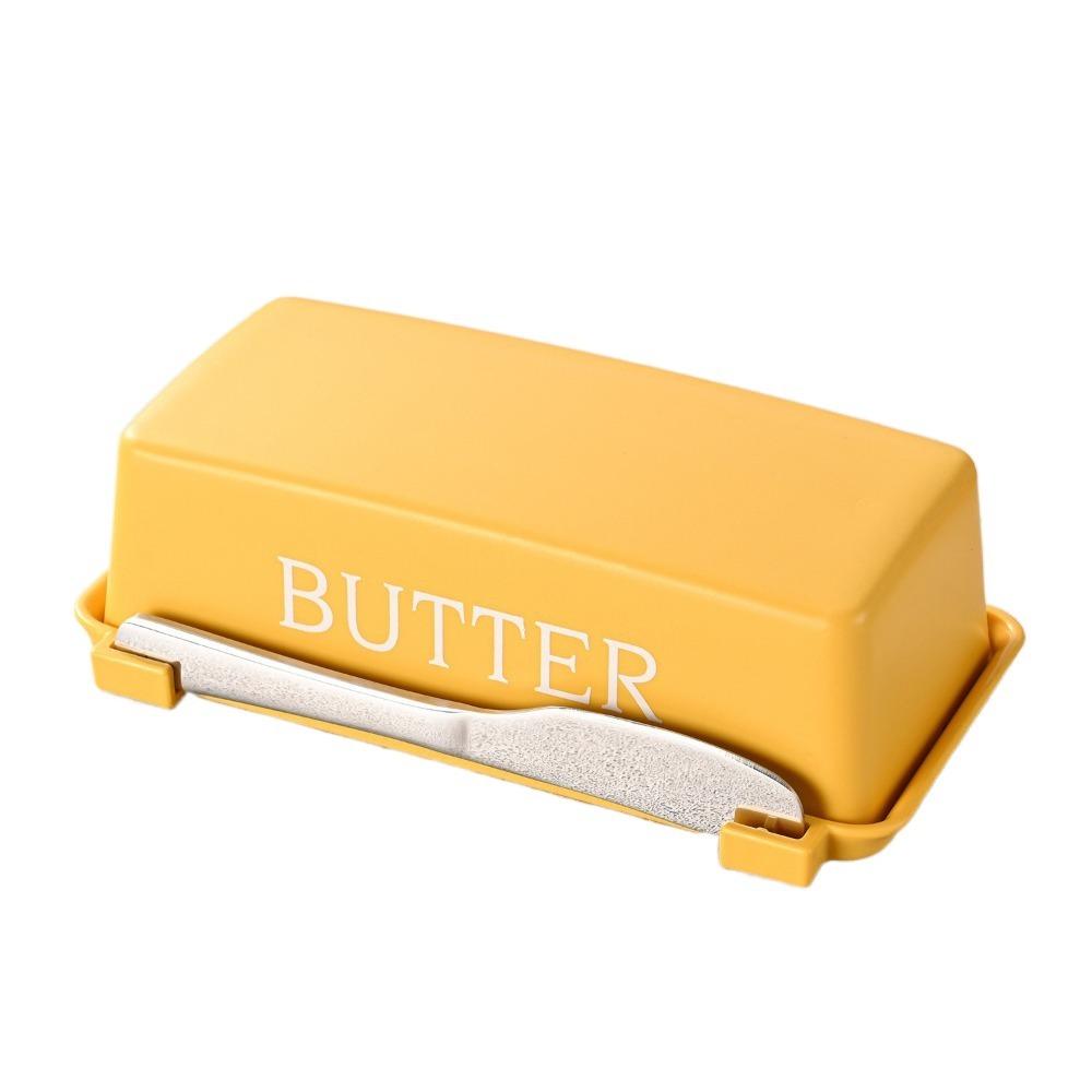 Food Grade Butter Storage Box Sealed Butter Cutter Box Multi-functional Cheese Dish  for Home