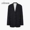 Edition Elite Wardrobe Wool Oversized Suit Jacket