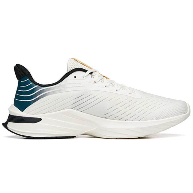 Anta DuCi1 Breathable Lightweight Breathable And Lightweight Low Top Running Shoes Men's White Black Green 112235521-3