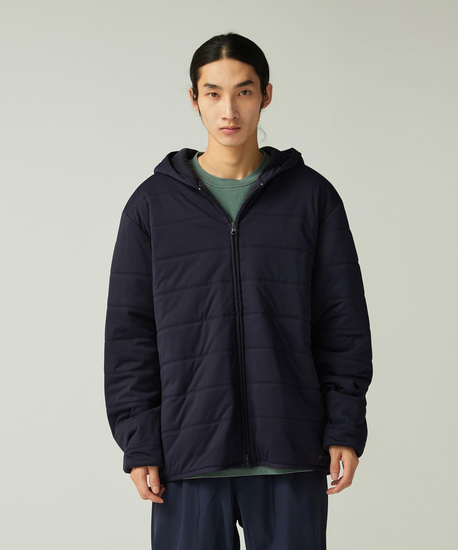 

Snow Peak Flexible Insulated Hoodie and Size S Zip-Up SW-25AU002, Men s Women s, Navy,