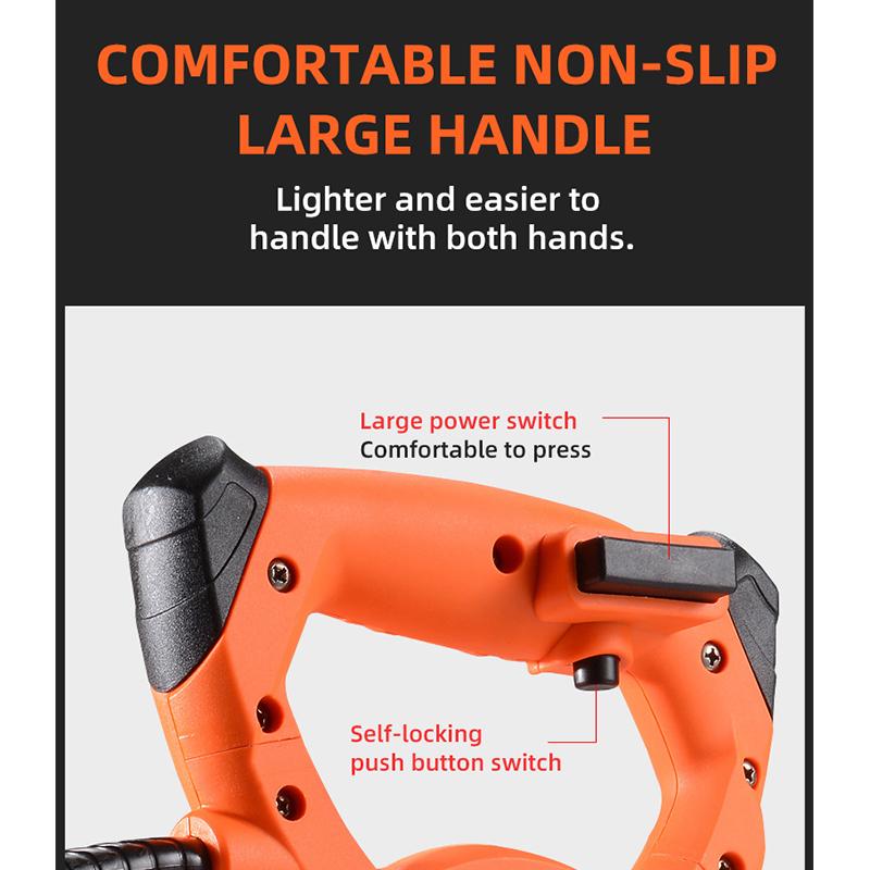 Electric Cement Mixer 220V Paint Cement Plaster Mortar Mixing Machine Coating Mixer High Power with 6 Gear Adjustable Speed