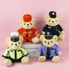 Police and Firefighter Teddy Bear In Uniform - Plush Toy Figure