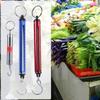 Bilancia a Molla Meccanica Portatile Cilindrica con Gancio di Sospensione Dinamometro per Pesatura Precisa Fino a 5kg/10kg/15kg