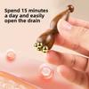 New Lotus Pod Eye Massager Roller 5 Teeth Wooden Eye Scraping Tendon Stick Mini Skin Care Tool for Relieve Facial Fatigue