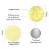 1Pc Golf Accessories Mark Hat Clip Ball Marker Set Magnetic Hat Clip Mark Bitcoin Shaped Golf Mark Magnetic Hat Clip Marker