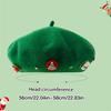Beret Hat Christmas Decoration Beret Winter Caps For Winter Fall Artist Girls Women Ladies Dress Costume Birthday Holiday