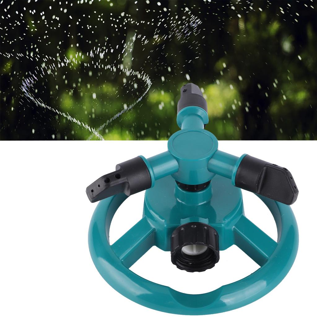 360 degrees    3 Nozzle   Rotating Watering Sprinkler Irrigation System for Garden