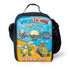 Cartoon toys Super Zings SuperThings Child School Backpack with Lunch Bags ,Pencil Bags ,School Bags for Boys Girls Best Gift