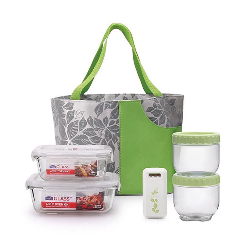 LocknLock LLG926FU Vacuum Food Jar Set