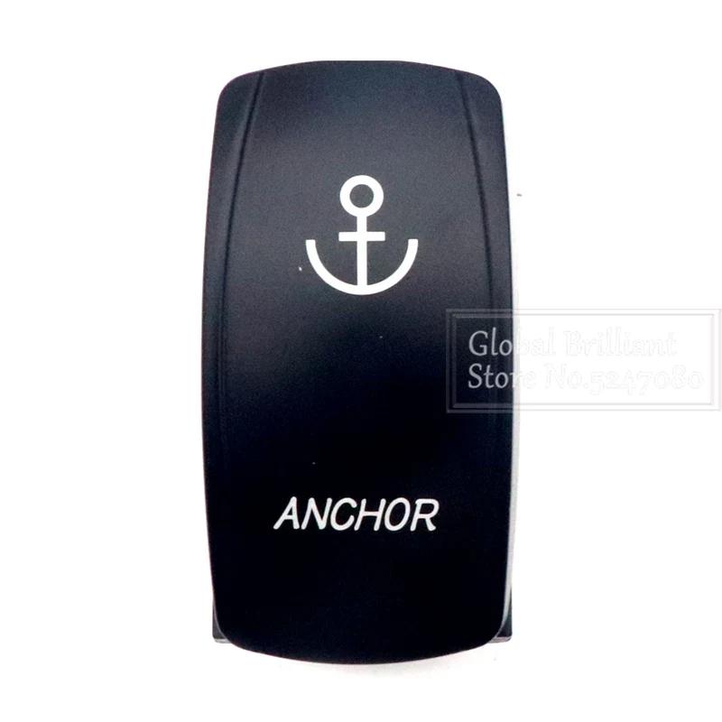 For Car Truck Marine 12V/20A 24V/10A Boat Rocker Switch Toggle 5Pin SPST / 7Pin DPDT ON-Off Switch with LED Light