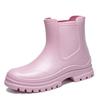 Spot 2025 Women's New Waterproof Shoes Rain Boots Outdoor Wear Work Rubber Shoes Light Rain Shoes Women