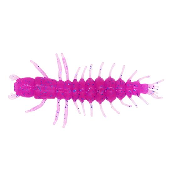 12Pcs 7.5CM/3.82G Silicone Water Centipedes Lure Reflective Sequins Realistic Artificial Soft Shrimp Bait Outdoor Freshwater Saltwater Fishing