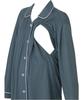 Wacoal Maternity Maternity Web and Comfortable Long Long KO Pajamas, Exclusive, [Pre- Post-natal Use], Nursing-Friendly Loungewear, Front-Opening,