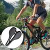 Comfortable Bike Saddles with Rear LED Light Safe Commuting Seat Cushions for Safe Night Cycling