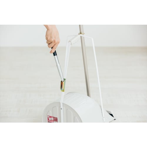 Yamazaki Sangyo Dustpan 2989.jp+ Railway Dustpan D with Rubber Tip, Steel, 181445