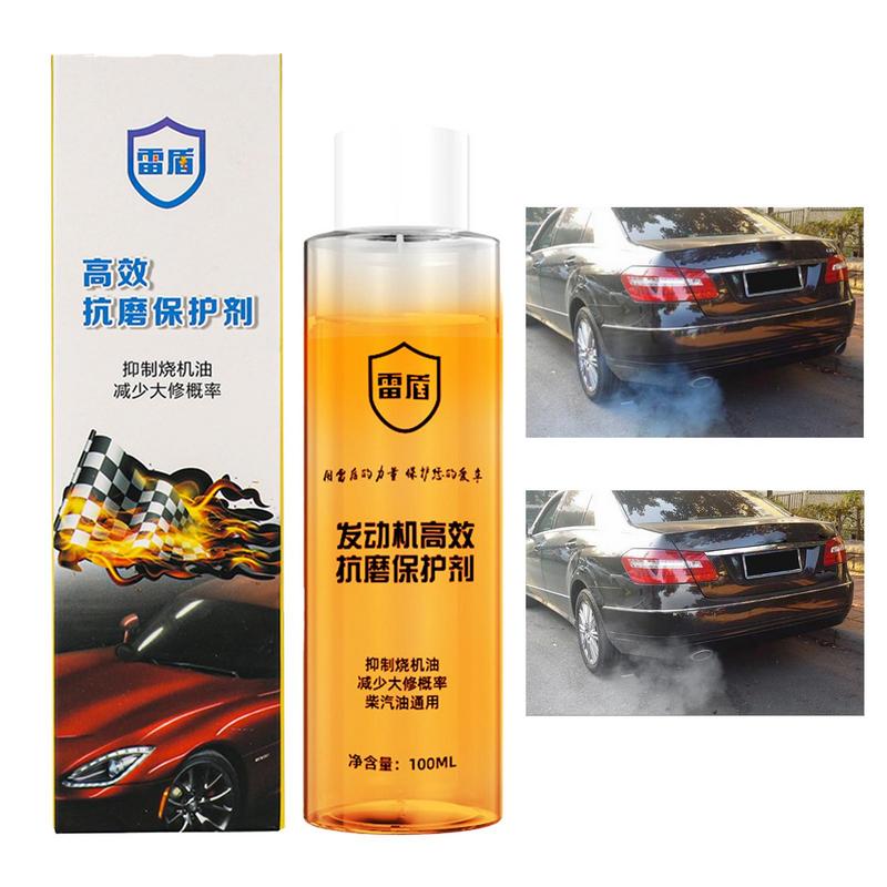 100ML Engine Repair Fluid Anti-Wear Engine Oil 3.3oz Engine Oil Noise Reduction Wear-Resistant Reduce Friction Protective Effect