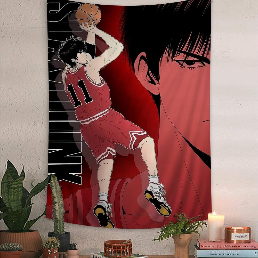 Slam Dunk ANIME Anime Tapestry Hanging Tarot Hippie Wall Rugs Dorm Home Decor