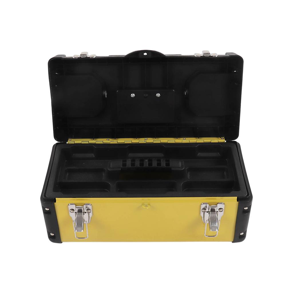 Tool Box Multifunction 15.6inch Large Capacity Double Layer Toolbox Organizer with Removable Tray
