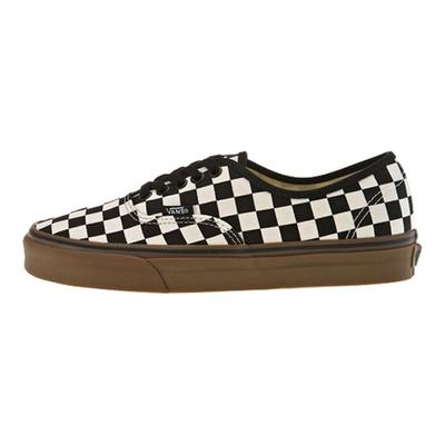 Authentic Checkerboard - Black Gum Unisex Sneakers White VN0004MKIBB