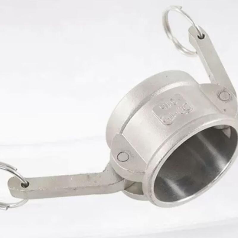 Stainless Steel Female End Cap for Fuel Tanker Quick Connectors