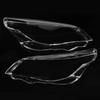 Pair Front Headlamp Lens Cover For BMW 5-Series M5 E60 E61 525i 530i 545i 550i 2003-2010 Headlight Shell Transparent Lampshade