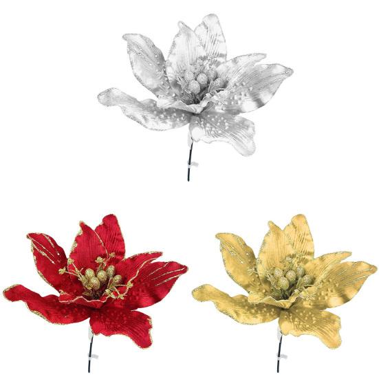 Good Fake Flower Shiny Surface Eco-friendly Decorative