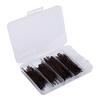 Hair Pins Kit Strong Clamping Force Hair Pins Accessories Kit with Storage Box for Hairstyling 300pcs Brown