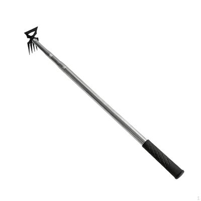 Weed Puller Tool Adjustable Long Handle 2 In 1 Double Purpose Weeder Remover Agricultural
