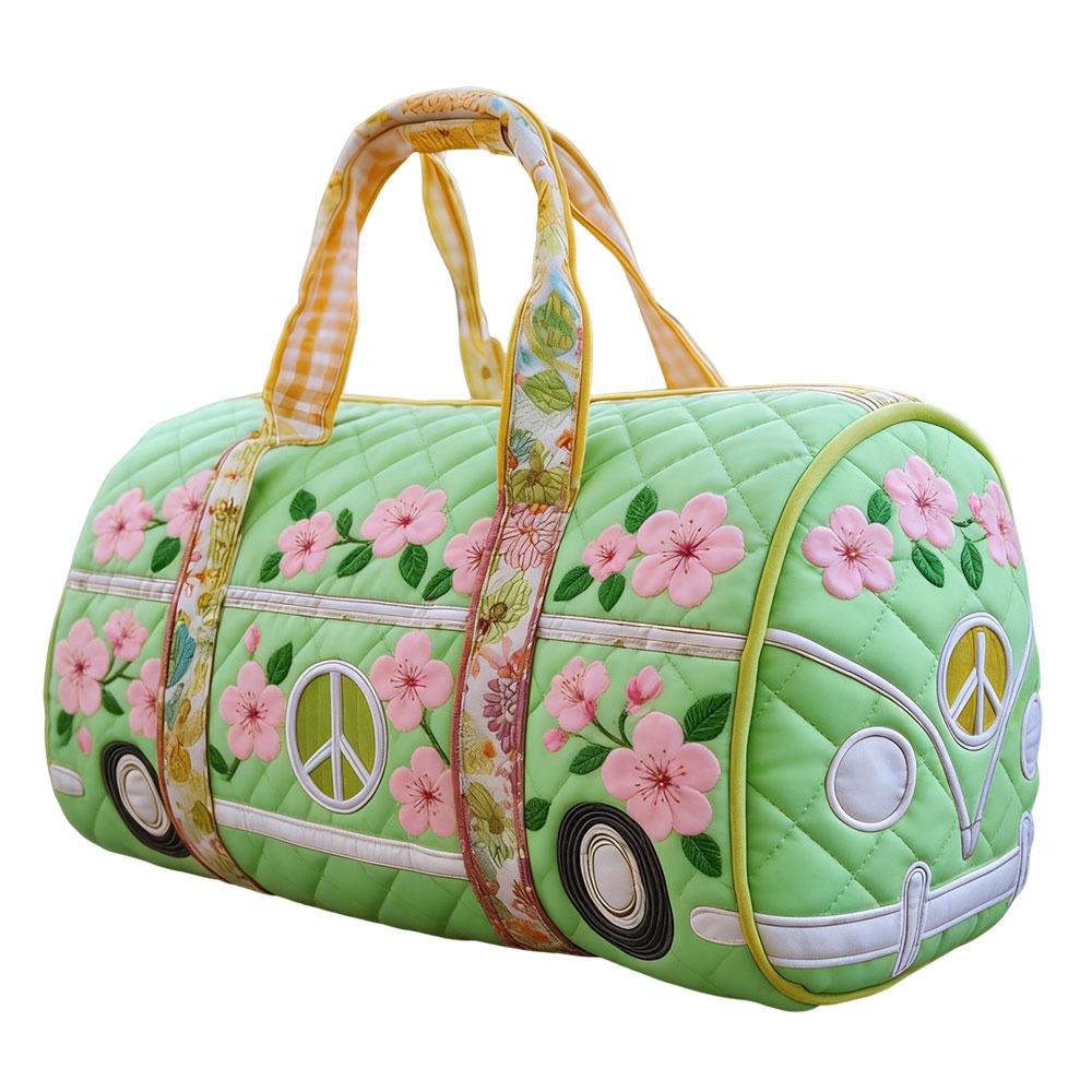 

Adjustable Strap Quilted Duffle Bag Large Capacity 3D Quilting Craft Travel Duffel Bag Tote Bags Sports Gym Bag Outdoor Camping