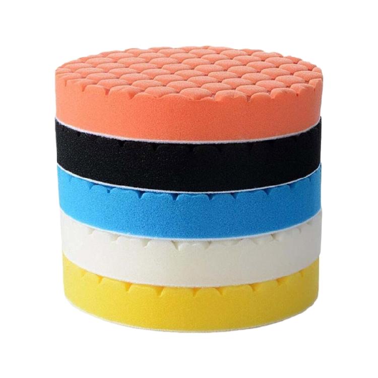 5Pcs Reusable Car Polishing Sponges In 5/6Inch Sizes Buffing Polishing Pad for Easy Wax Application