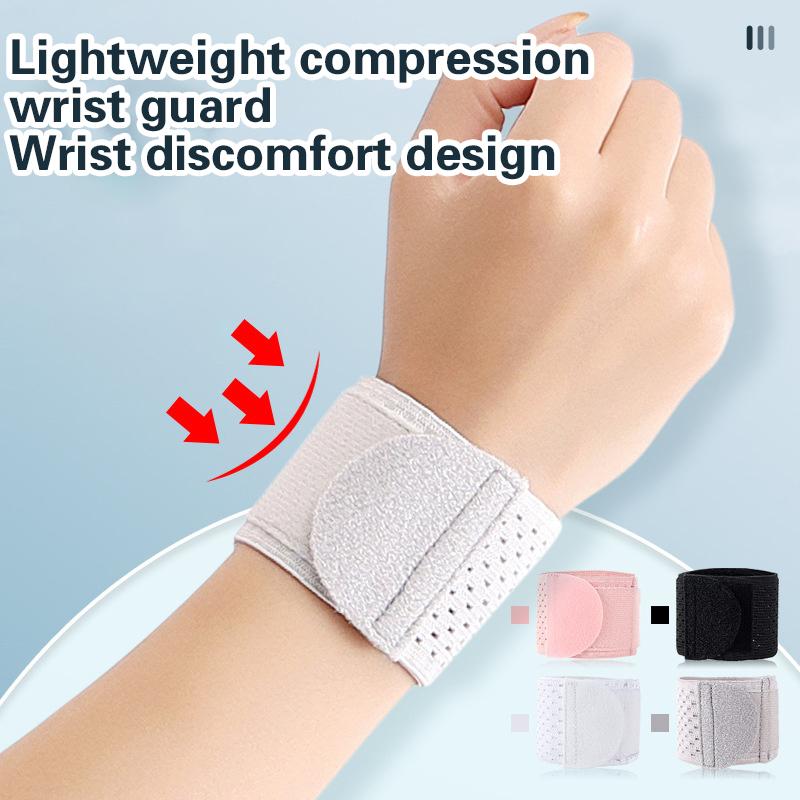 1Pcs Wrist Brace Ultra-Thin Compression Wrist Straps Wrist Support For Workout Fitness Weightlifting Tendonitis Pain Sprains