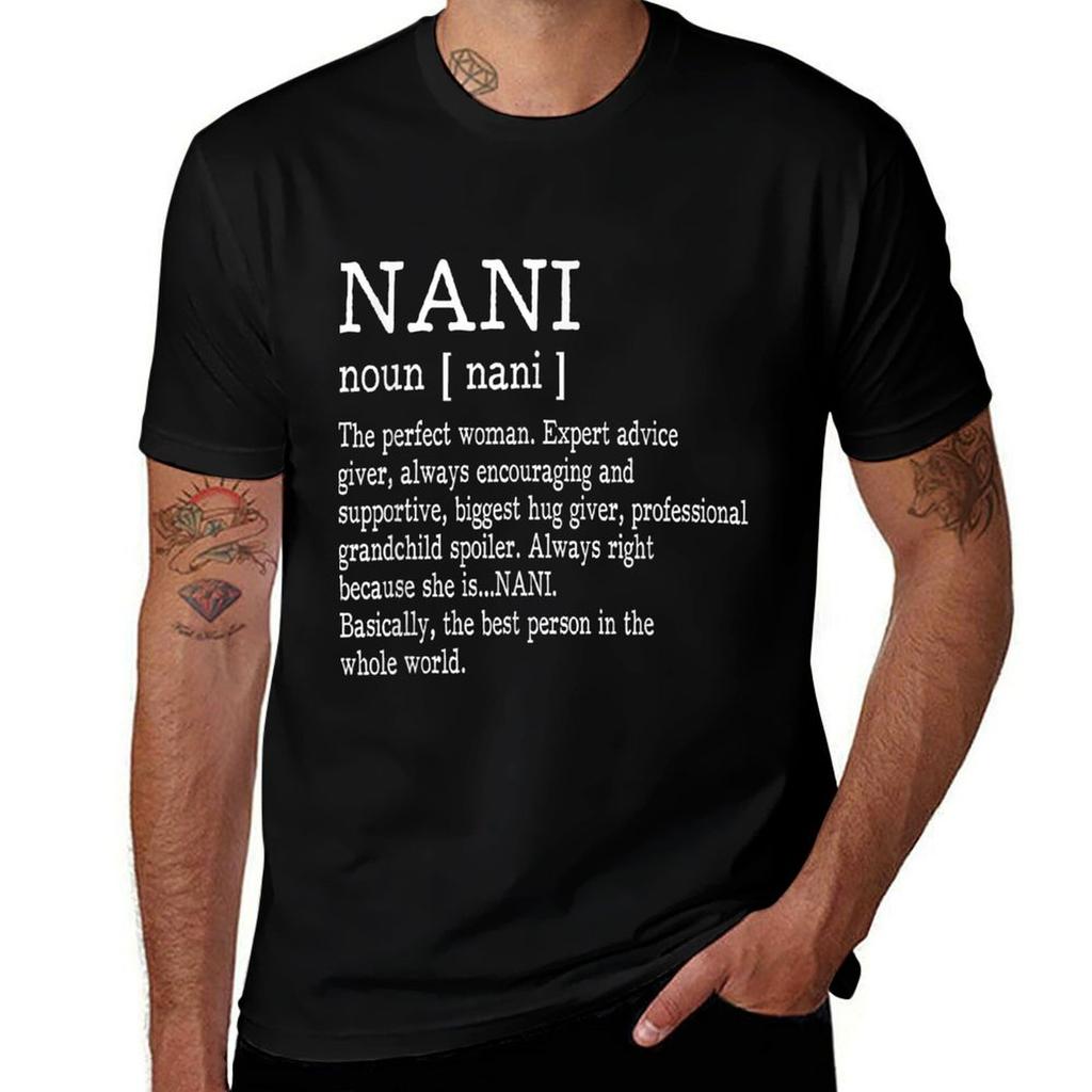 Nani Definition Grandma Mother Day Gifts Women T-Shirt t shirts designer man t shirt designer T-Shirt