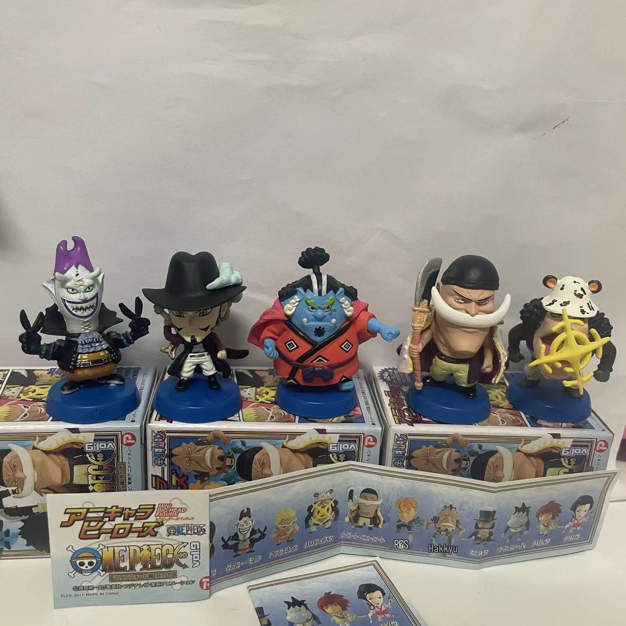 One Piece Post-Marineford Arc Luffy Figure: Seven Warlords Capsule Toy Ornament 5cm