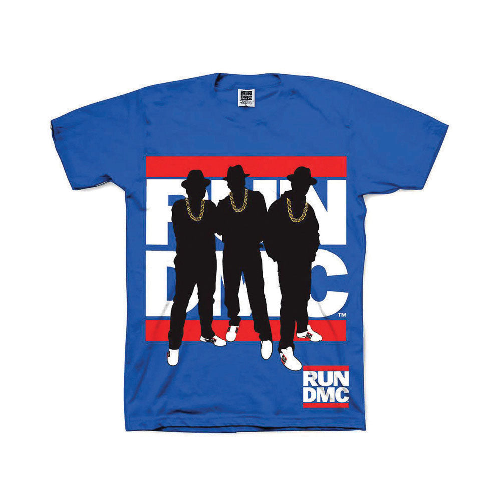Run dmc tshirt silhouette official new L