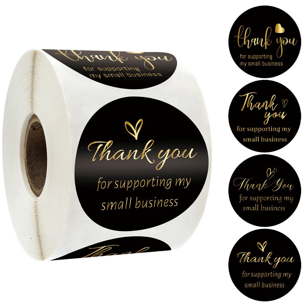 Bookmark Christmas Postcard Black White Thank You Bride X096