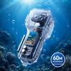 Водонепроницаемый корпус для дайвинга для Insta360 Luna Ultra, подводный чехол 60 м с оптическим стеклом высокой прозрачности, прозрачный