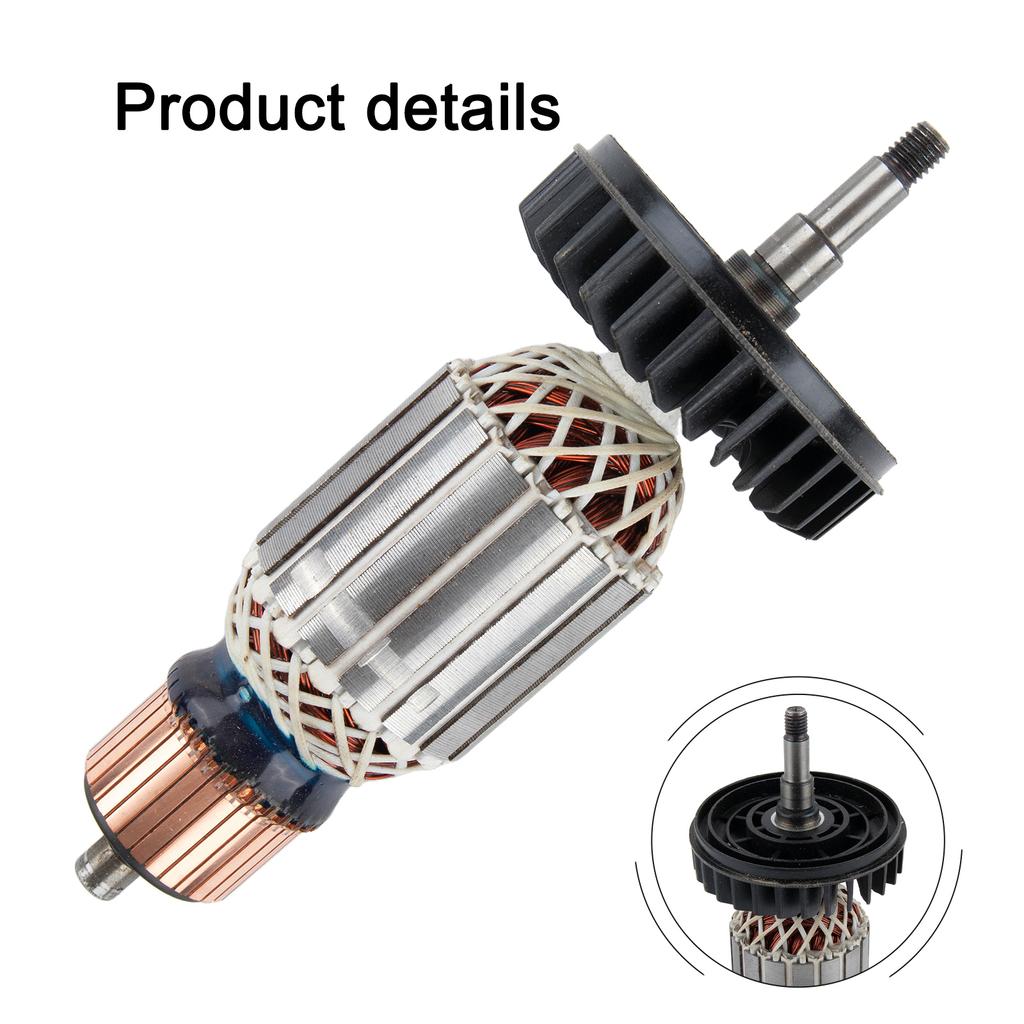 180 Angle Grinder 201*79mm Angle Grinder Rotor Tools Spare Parts Plastic Components Power Tool Accessory Repair Parts