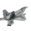 Fighter Model Diecast Metal Dekorativ färdig produkt 1:100, Fighter F-22, populära koreanska leksaker, populära koreanska leksaker