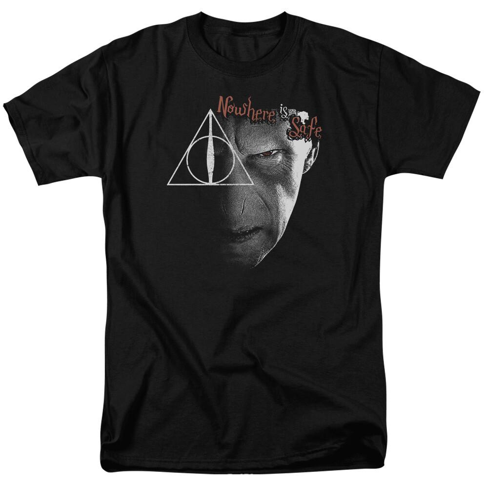 

26 Harry Potter Nowhere Is Safe T Shirt Mens Licensed Wizard Movie Tee Black Unisex T-Shirt S разноцветный