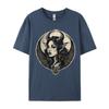 Vintage Liliths In Tears Cotton Mens T-shirts Game Normal Tops & Tees New Coming Black Graphic T Shirts Camisas