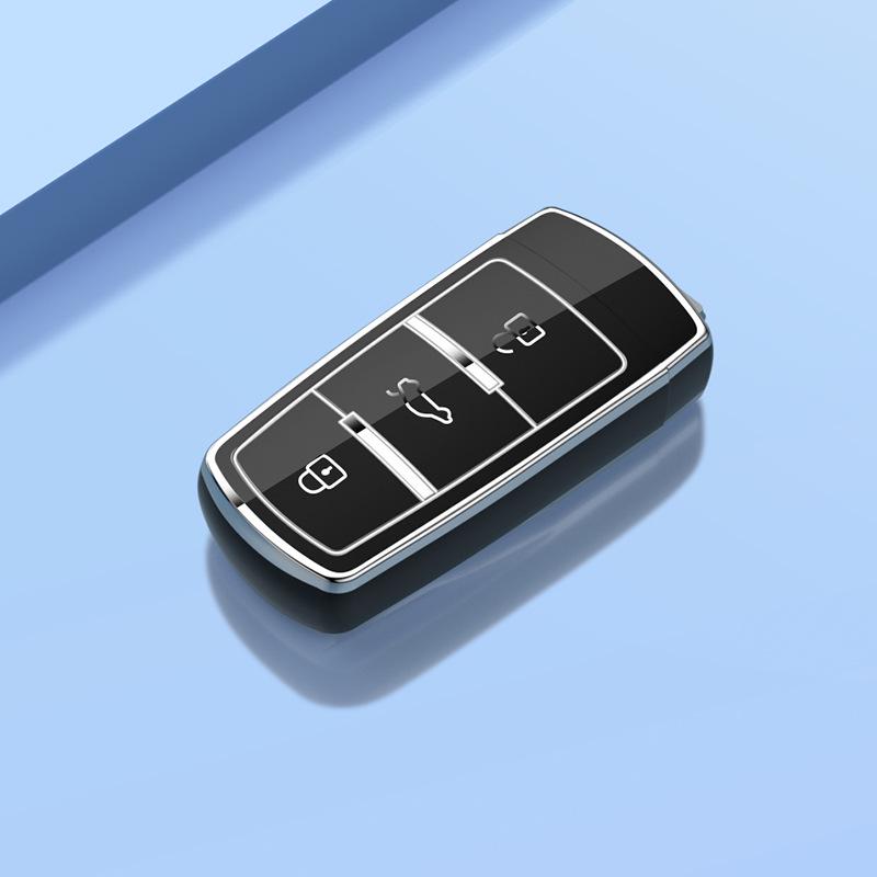 Volkswagen Key Cover for Bora, Sagitar, Lavida, Jetta, Passat, Polo, Tiguan, and Golf.