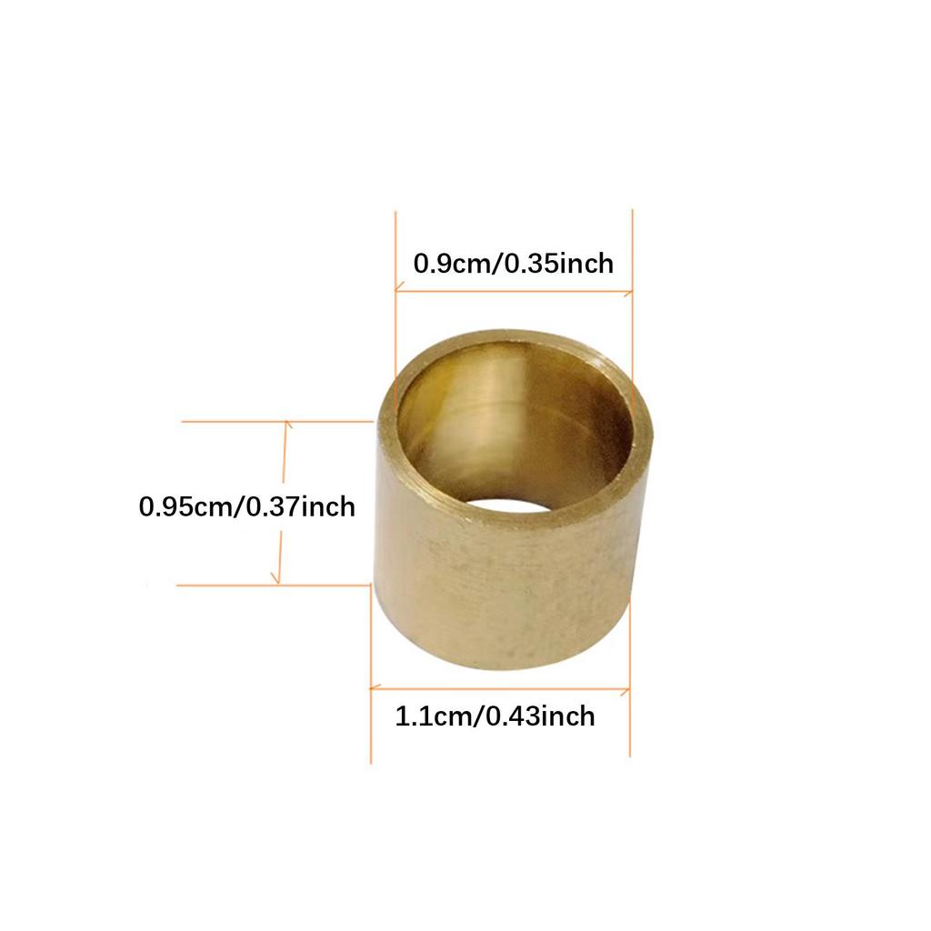 10 Pieces Pool Cue Ferrules Replacement Supplies Multifunction DIY Billiard