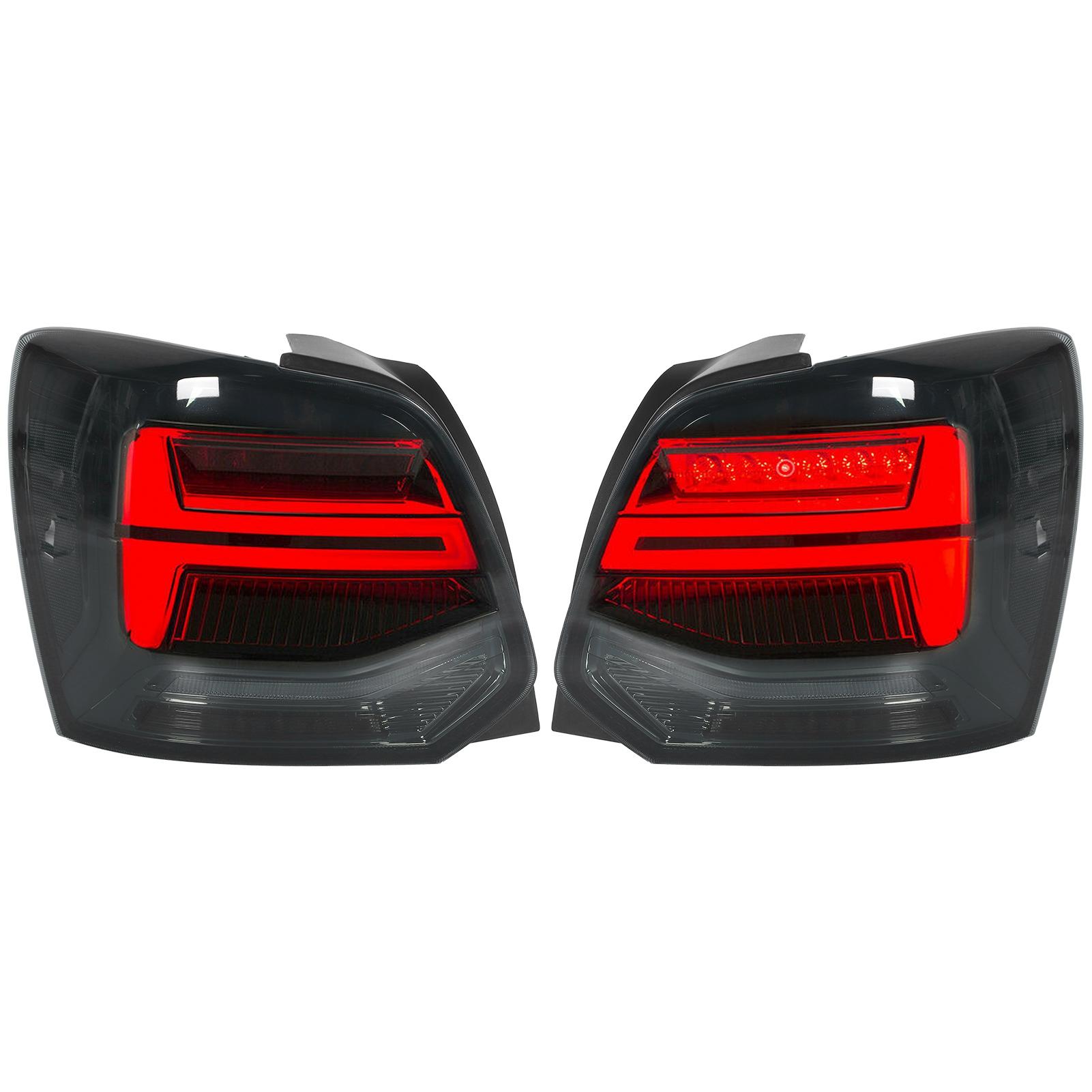 

Полностью светодиодные динамические задние фонари с дымчатыми линзами, подходят для автомобилей с левым рулем