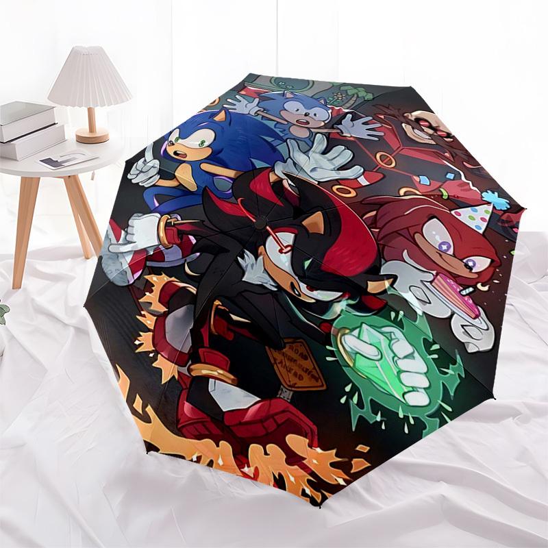 

1pc Anime Character Automatic Opening Folding Umbrella with 8-Bone Iron Frame, Perfect for Fans, Travelers, Daily Use, and Festive Gifts!V064