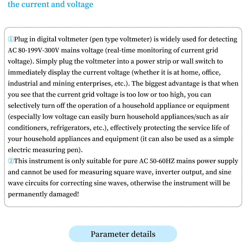 1/5/10PCS Digital Voltmeter EU USA Style Plug Real Time Monitoring of Voltage LCD Display Voltmeter AC100-300V Range DM55-1