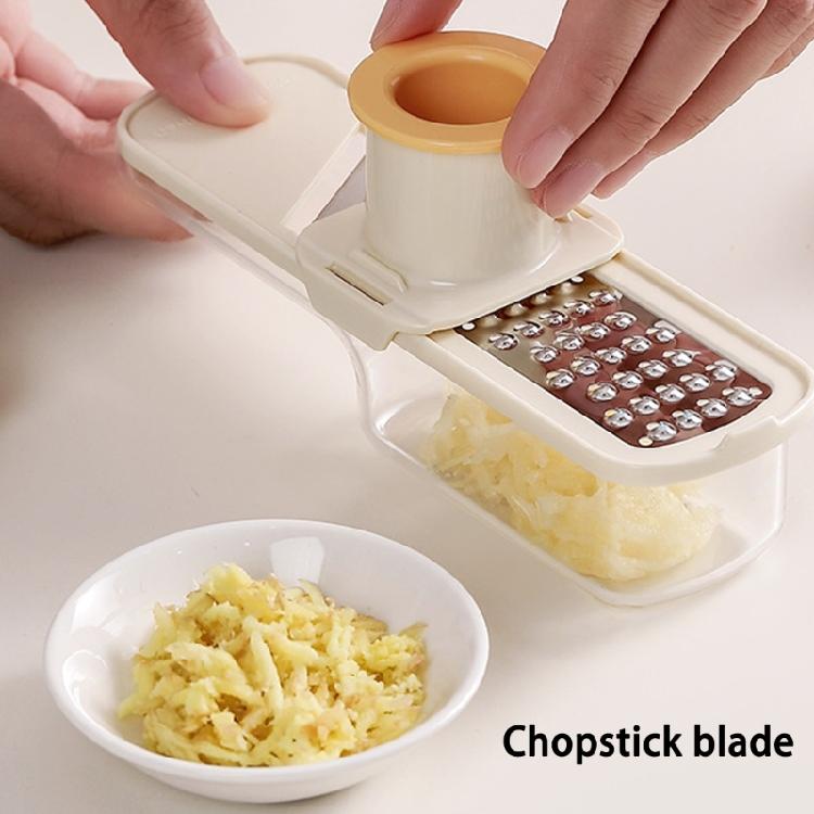 Multifunctional Mandoline Slicer Kitchen Tool Stainless Steels Vegetable Cutter Safe Food Slicer Garlic Gingers Grinder
