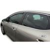 Air Deflectors - JJ AUTOMOTIVE - Kia Ceed 2 5D - Smoked - Reinforced Acrylic - Easy Installation